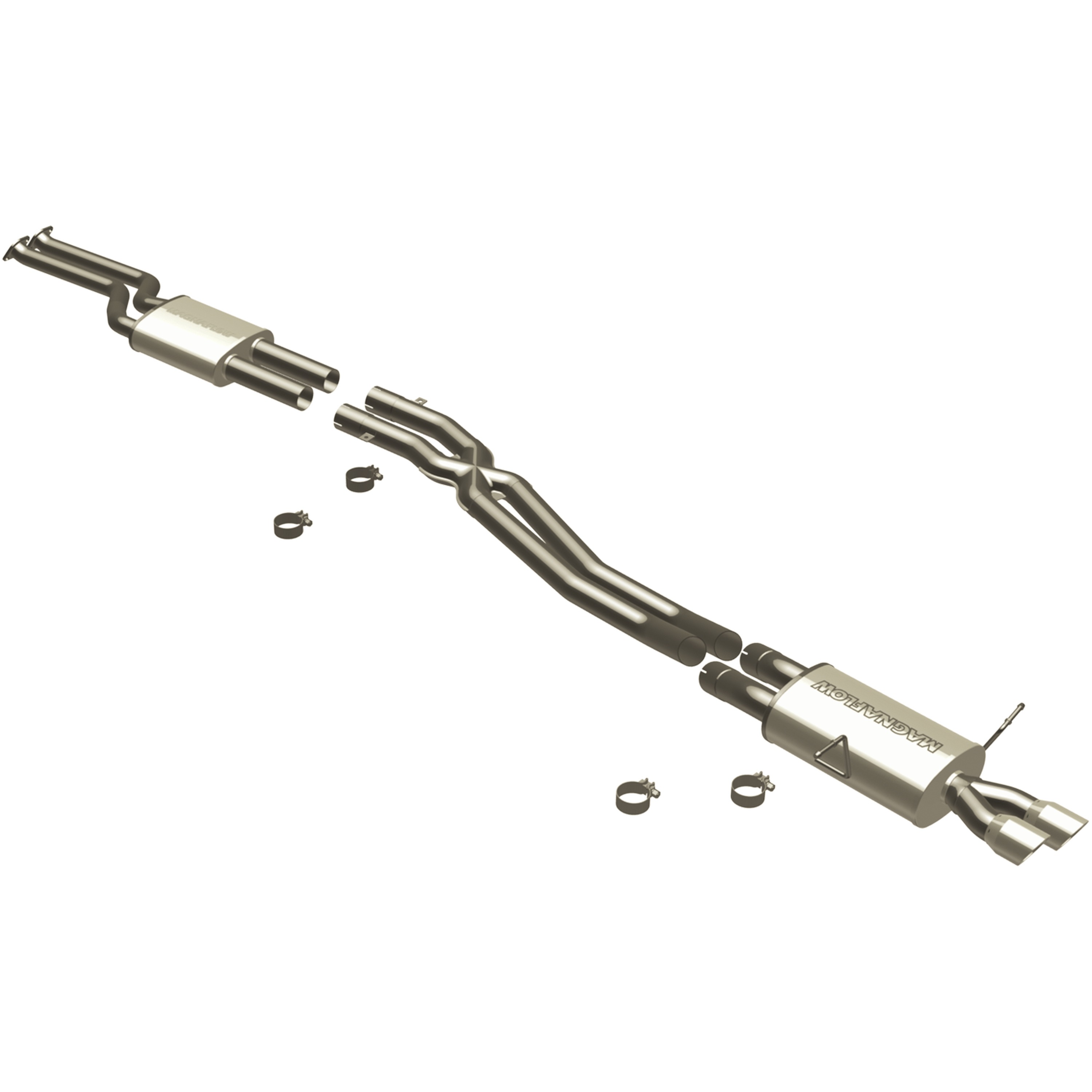MagnaFlow Exhaust Products 16533 Touring Series Stainless Cat-Back System